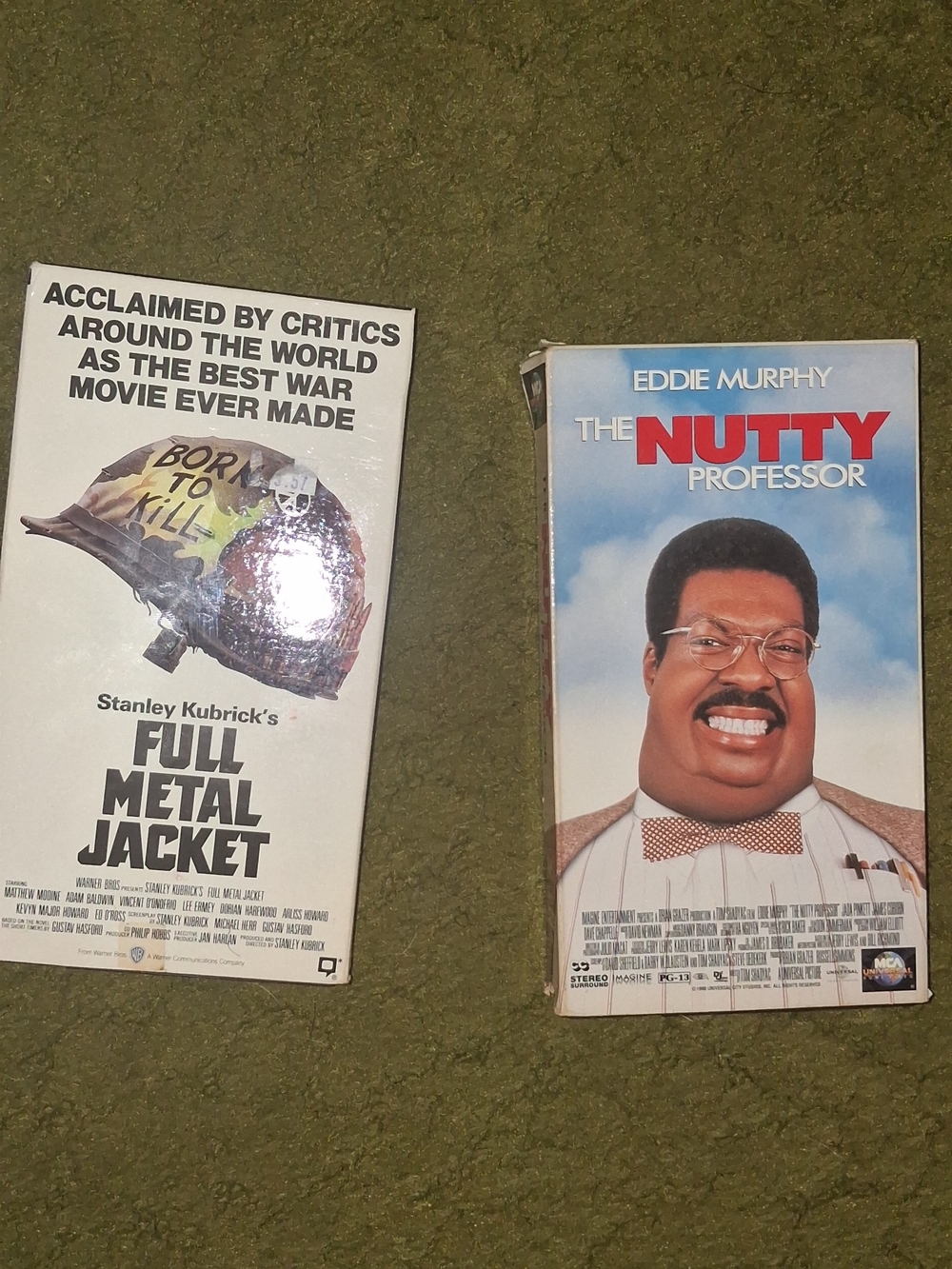 Eddie Murphy The Nutty Professor VHS - White Cover